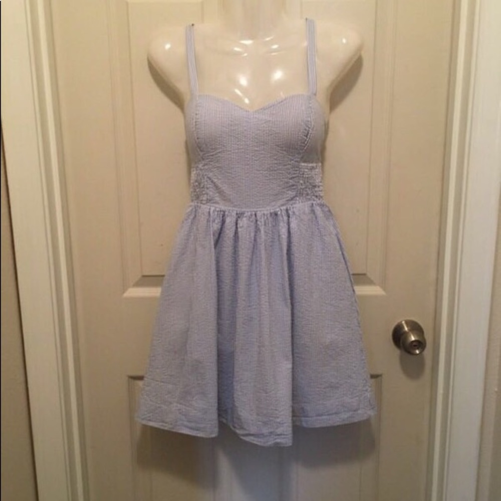 Lilly Pulitzer Christine Dress Size 0 Searsucker - Picture 14 of 14